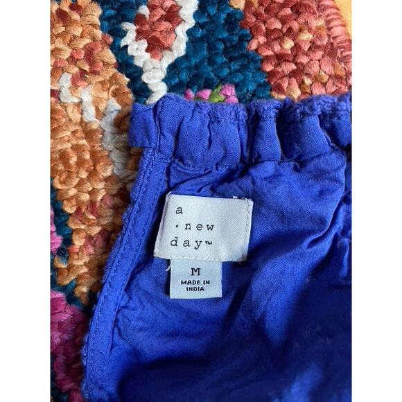 Crochet Eyelet Dress Halter Midi Blue - Picture 6 of 9